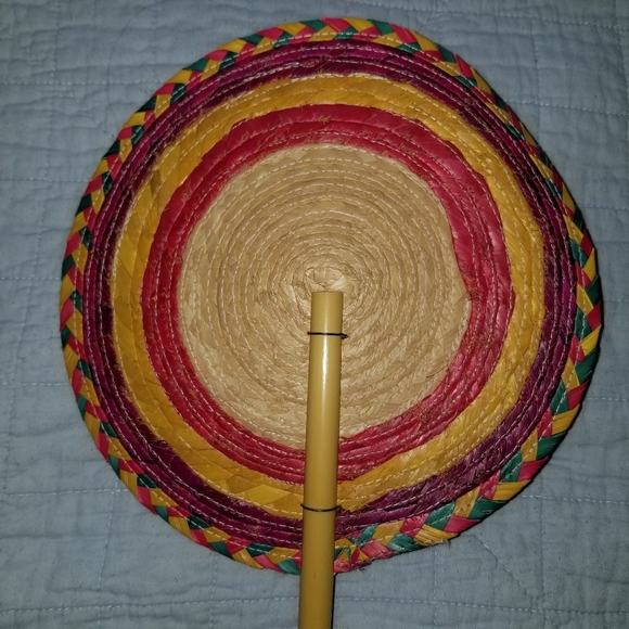 Yucatan Floral Fan Wall Decor - Picture 8 of 9